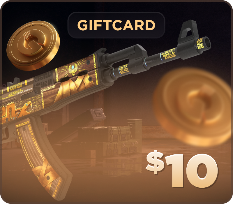 

GGSTANDOFF $10 Gift Card