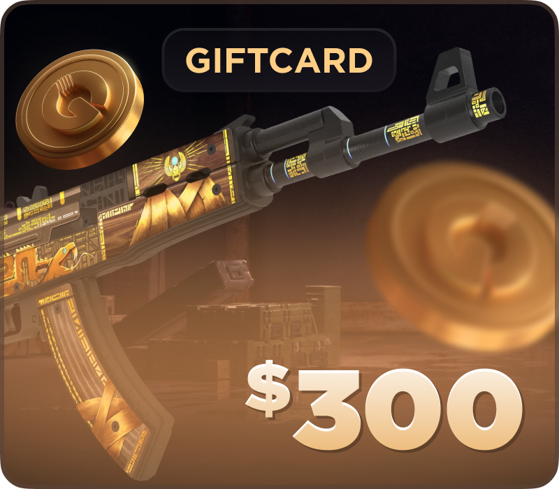 

GGSTANDOFF $300 Gift Card