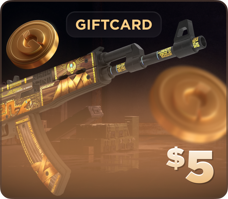 

GGSTANDOFF $5 Gift Card