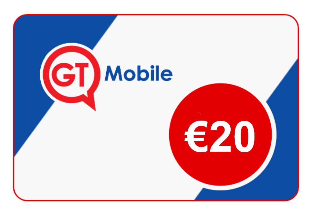 

GT-Mobile €20 Gift Card NL