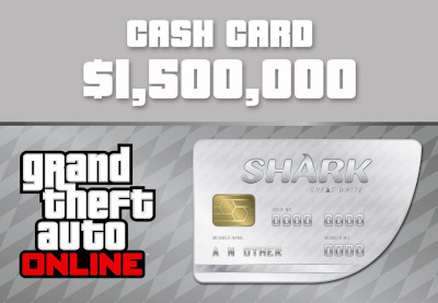 Grand Theft Auto Online - $1,500,000 Great White Shark Cash Card PC Activation Code US
