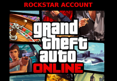 Grand Theft Auto Online Account + $1,000,000,000 Rockstar Account