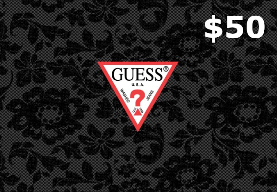 GUESS $50 Gift Card US