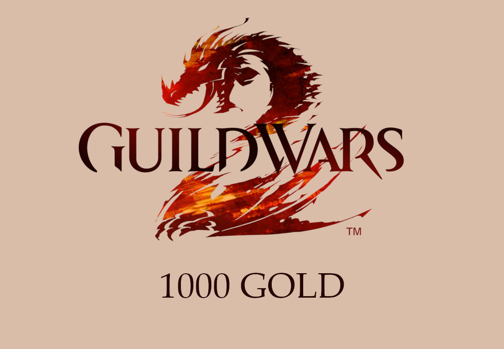 Guild Wars 2 - 1000G Gold - GLOBAL
