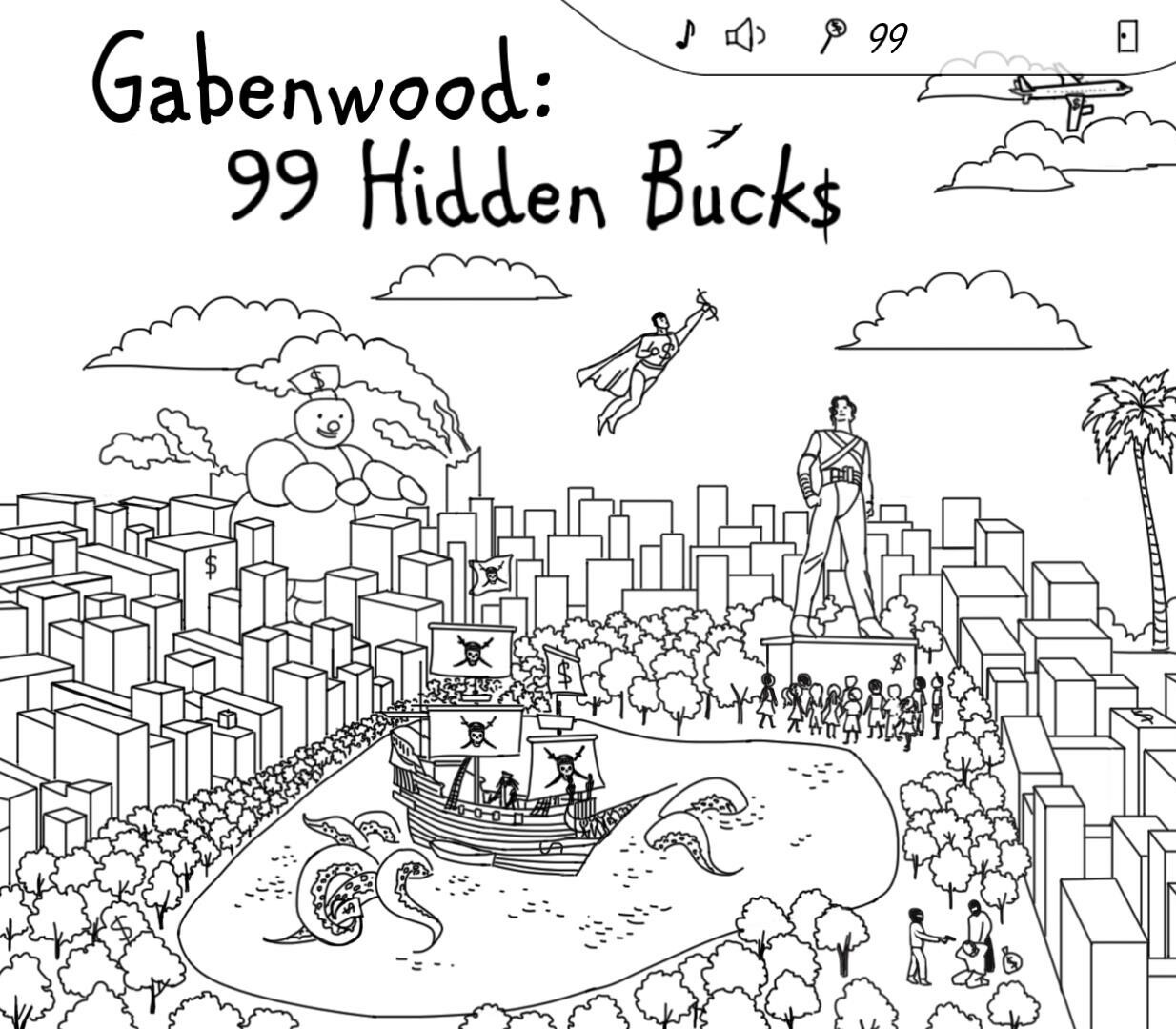 Gabenwood: 99 Hidden Bucks Steam