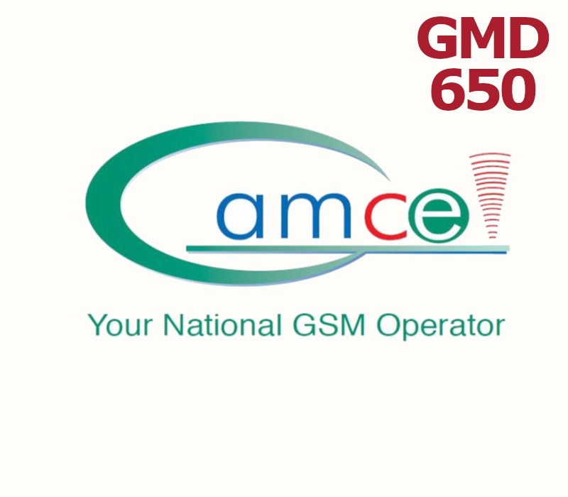 

Gamcell 650 GMD Mobile Top-up GM