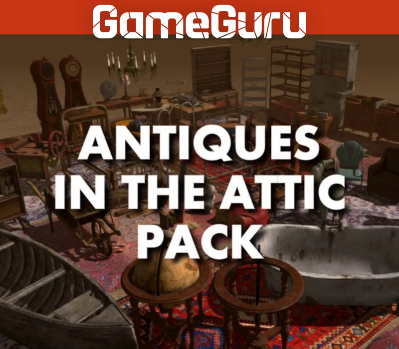 GameGuru - Antiques In The Attic Pack DLC EU Steam CD Key