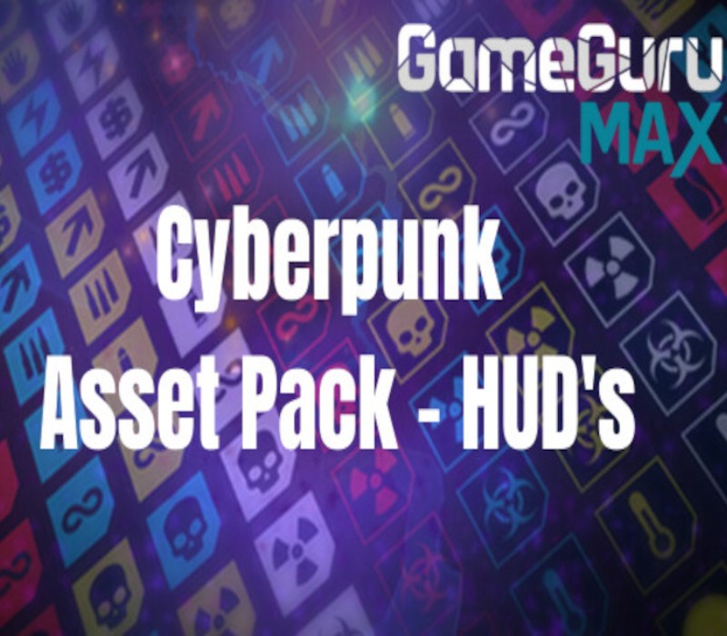 GameGuru MAX Cyberpunk Asset Pack - HUD's DLC PC Steam