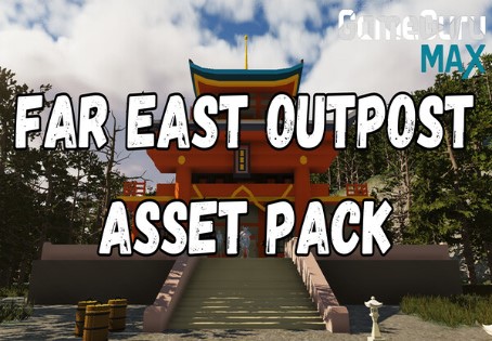 GameGuru MAX - Low Poly Asset Pack - Far East Outpost DLC PC Steam CD Key screenshot 1