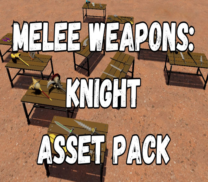 GameGuru MAX - Low Poly Asset Pack - Knight Weapons DLC PC Steam