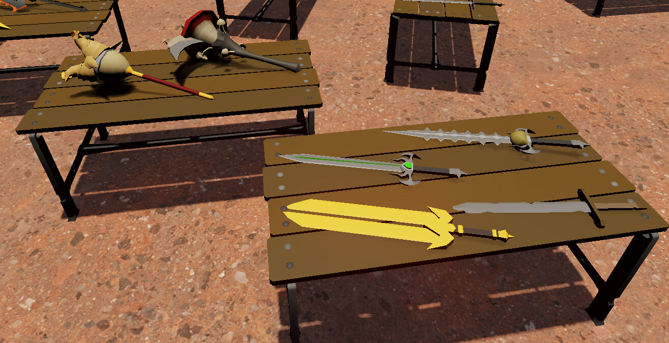 GameGuru MAX - Low Poly Asset Pack - Knight Weapons DLC PC Steam