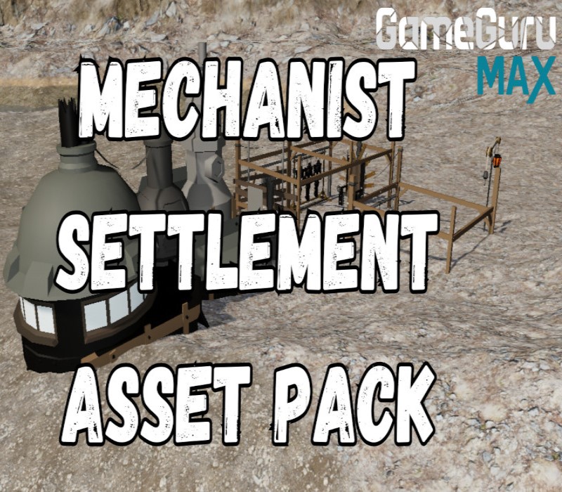 

GameGuru MAX - Low Poly Asset Pack - Mechanist's Settlement DLC PC Steam CD Key