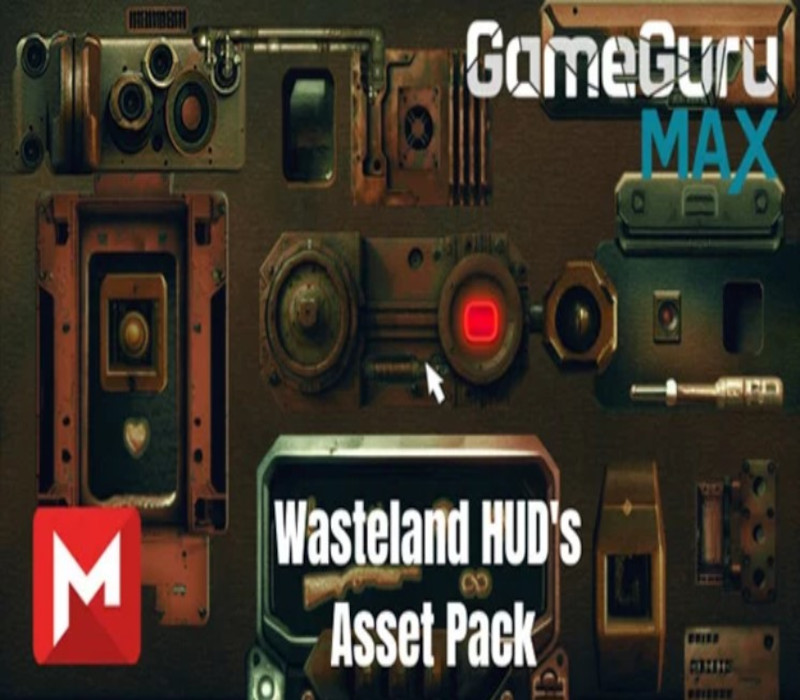 GameGuru MAX - Wasteland Asset Pack HUDs Volume 1 DLC Steam