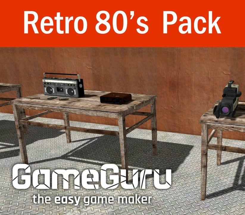 GameGuru - Retro 80's Pack DLC Steam CD Key