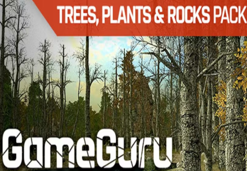 GameGuru - Trees, Plants & Rocks Pack DLC Steam CD Key screenshot 2