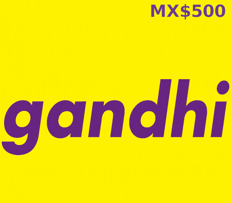 

Gandhi MX$500 MX Gift Card