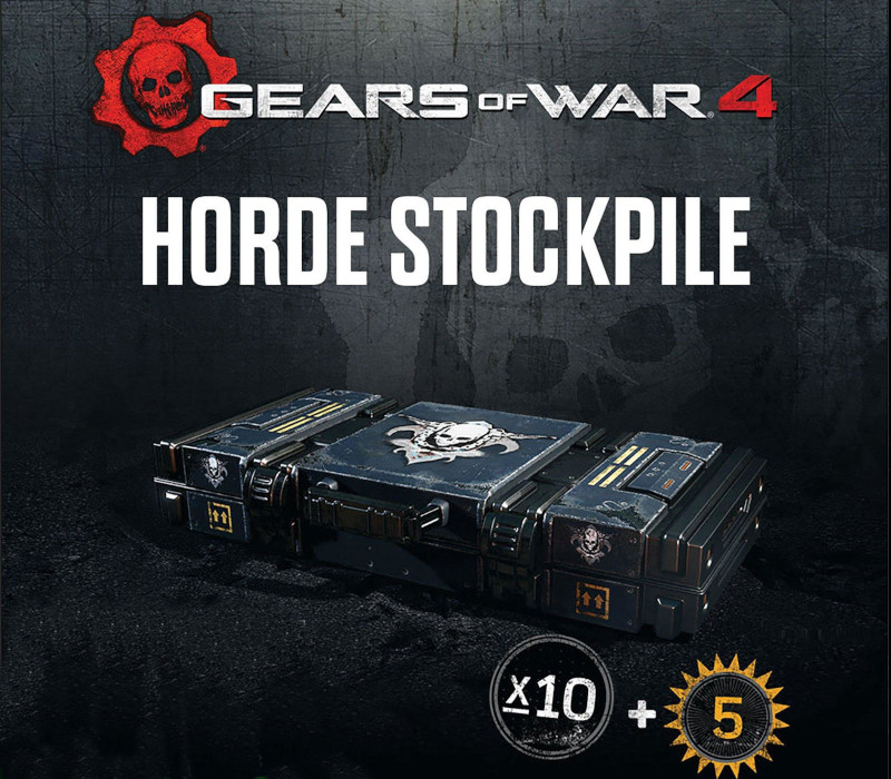 

Gears of War 4 - Horde Booster Stockpile DLC EU XBOX One / Windows 10 CD Key