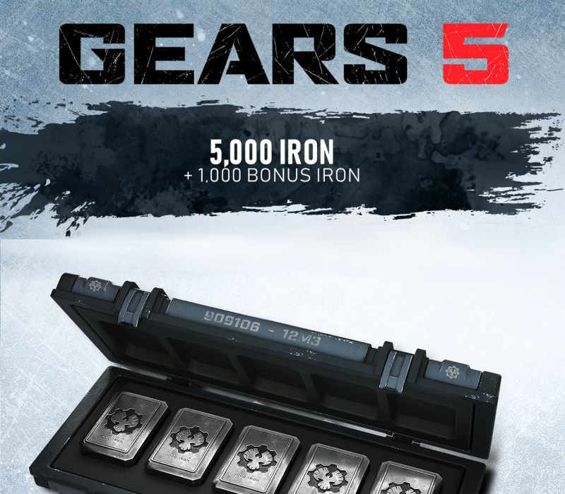 Gears 5 - 6000 Iron DLC EU XBOX One / Windows 10 CD Key