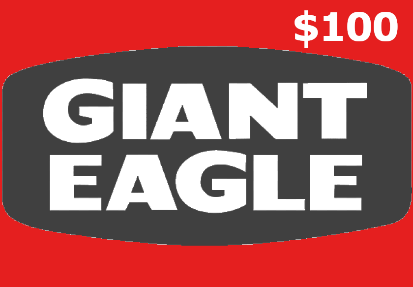 Giant Eagle $100 Gift Card US