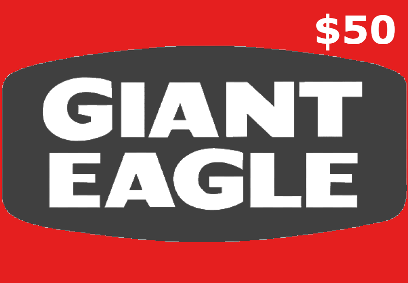 Giant Eagle $50 Gift Card US