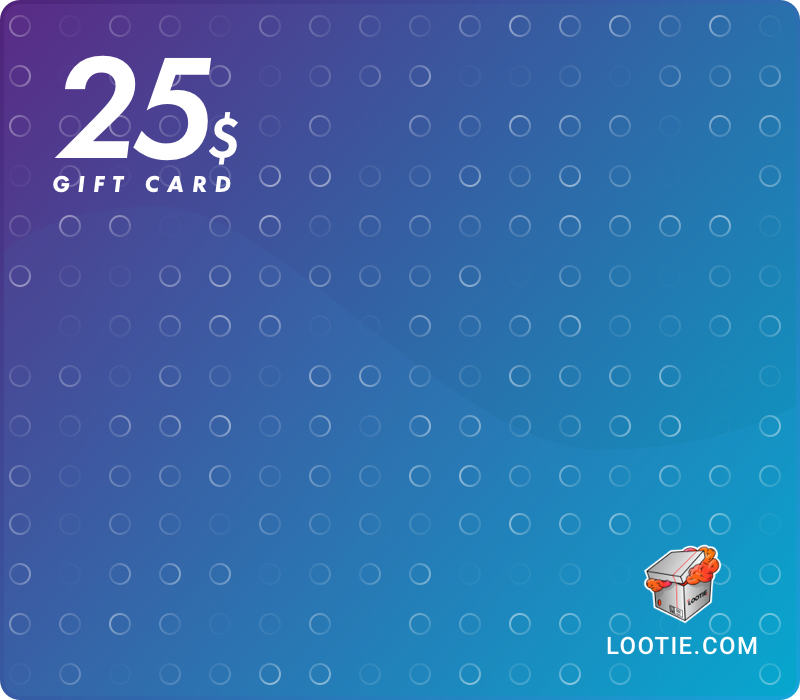 Lootie 25 USD Gift Card | Buy cheap on