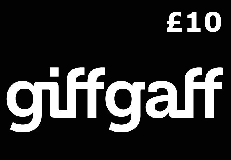 Giff Gaff PIN £10 Gift Card UK
