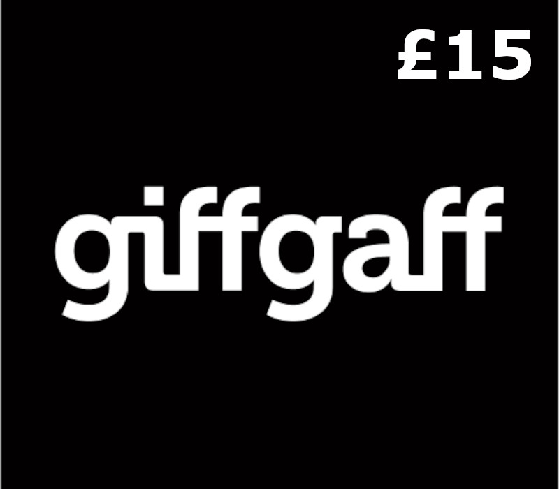 

Giff Gaff PIN £15 Gift Card UK