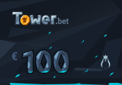 Tower.bet 100 EUR In BTC Gift Card