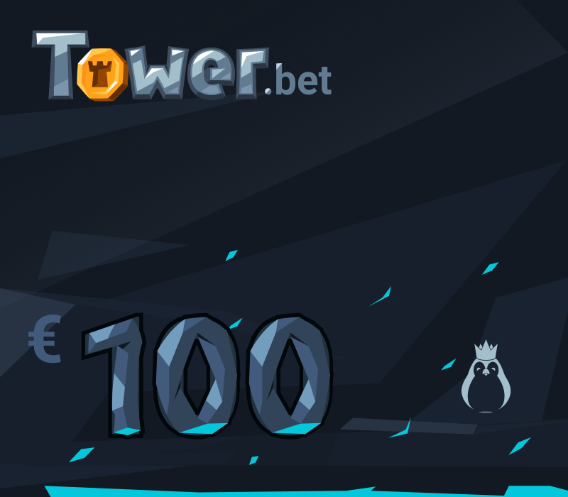 

Tower.bet 100 EUR in BTC Gift Card