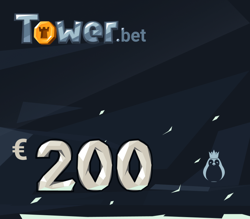 

Tower.bet 200 EUR in BTC Gift Card