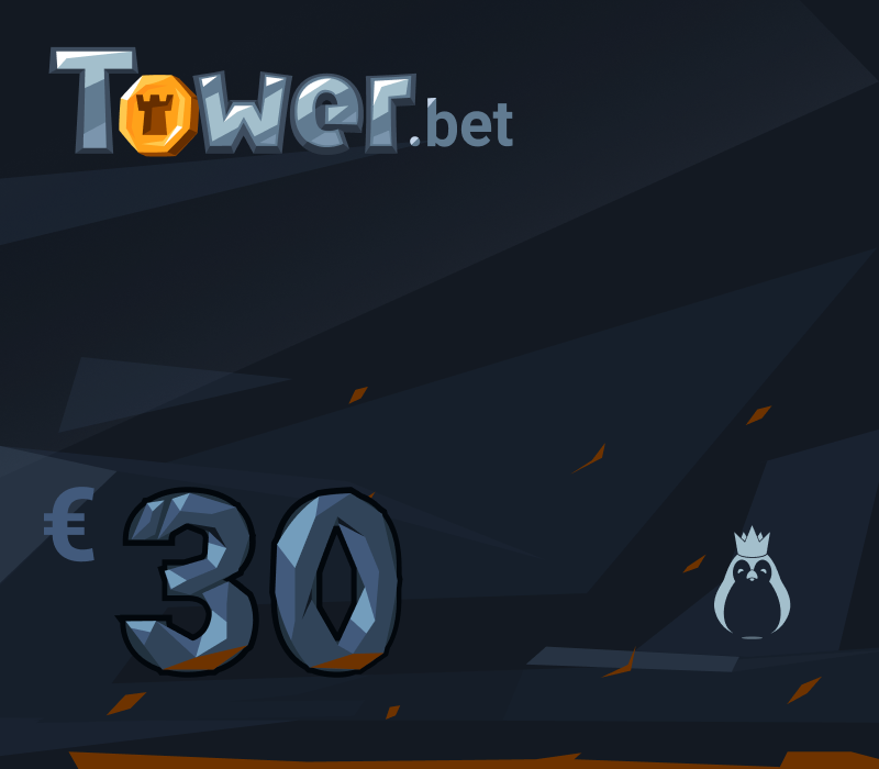 Tower.bet 30 EUR in BTC