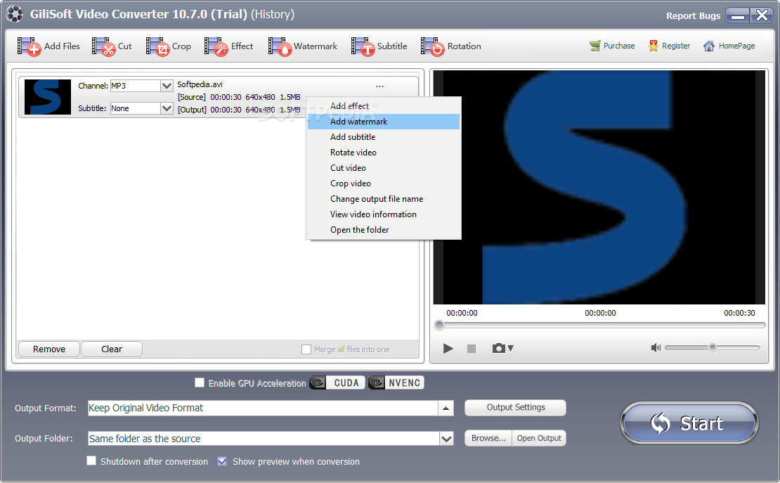 Gilisoft Video Converter