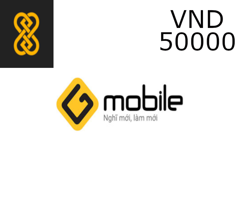 

Gmobile 50000 VND Mobile Top-up VN