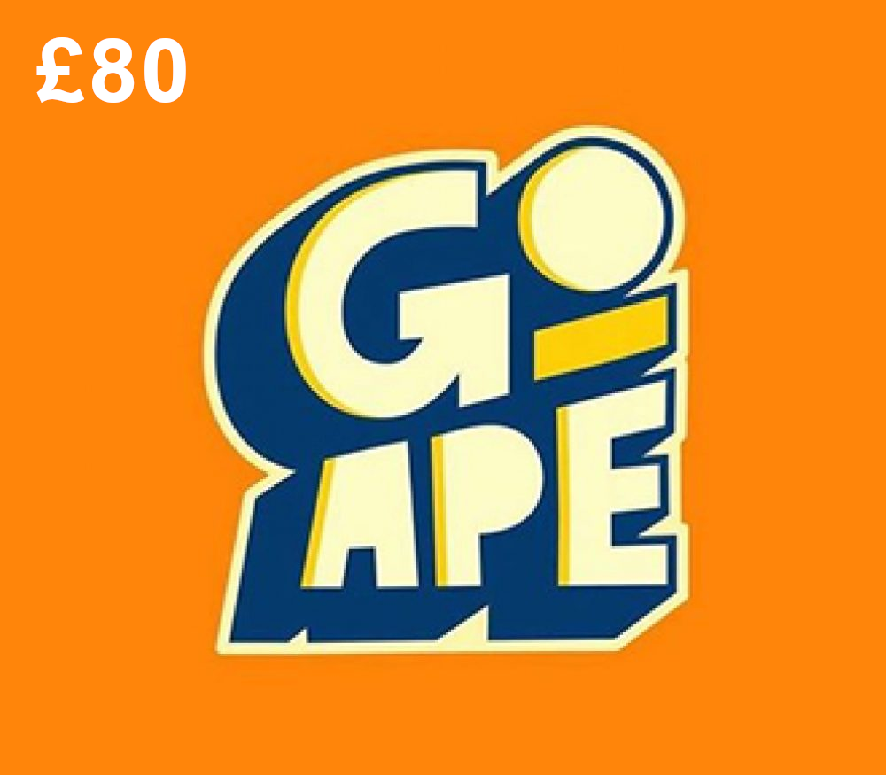 

Go Ape £80 Gift Card UK