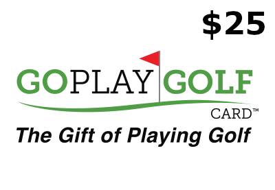 Go Play Golf $25 Gift Card US
