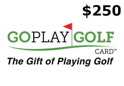 Go Play Golf $250 Gift Card US