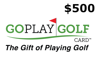 Go Play Golf $500 Gift Card US