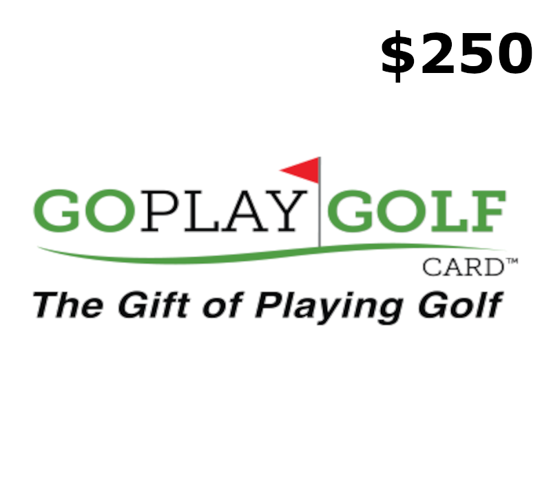 Go Play Golf $250 Gift Card US