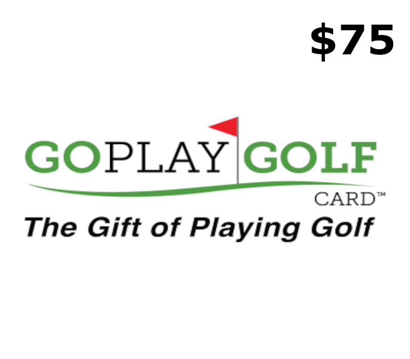 Go Play Golf $75 Gift Card US
