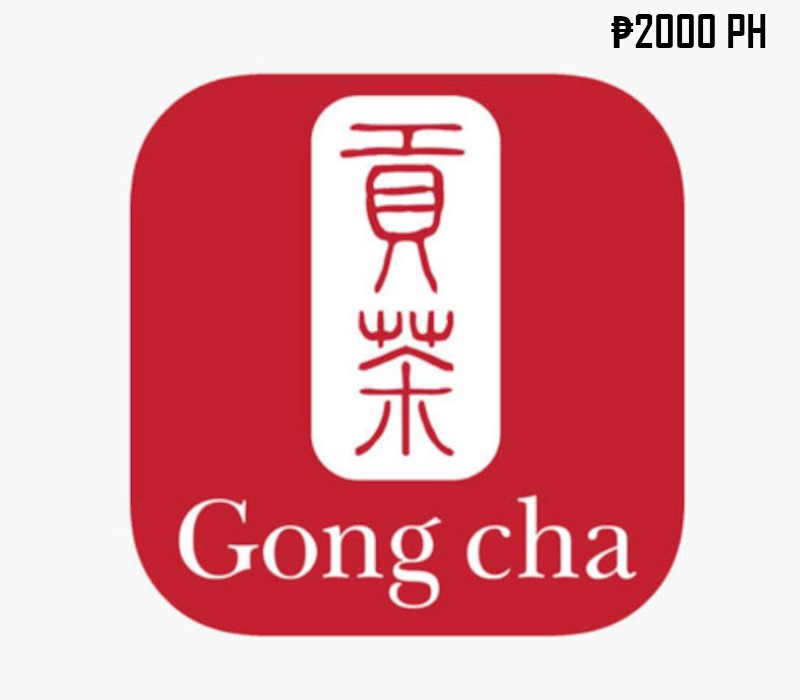 

Gong Cha ₱2000 PH Gift Card