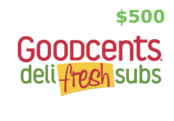 Goodcents Deli Fresh Subs $500 Gift Card US