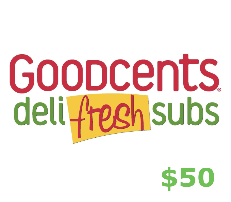 

Goodcents Deli Fresh Subs $50 Gift Card US