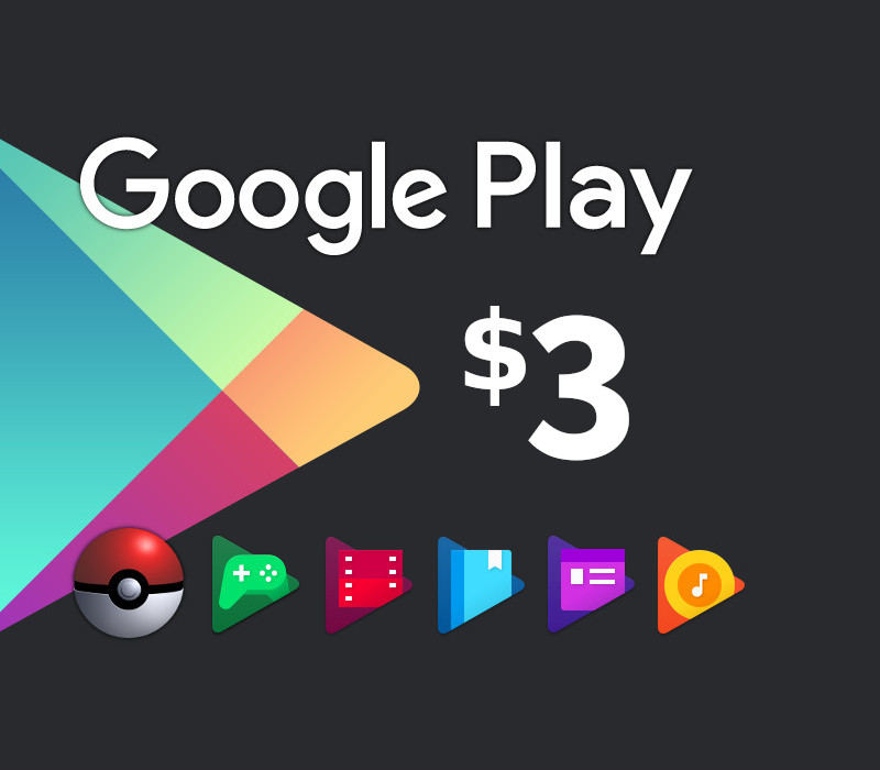 

Google Play $3 AU Gift Card