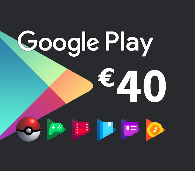 

Google Play €40 EU Gift Card