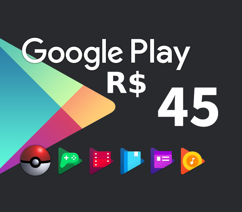 

Google Play 45 BRL BR Gift Card