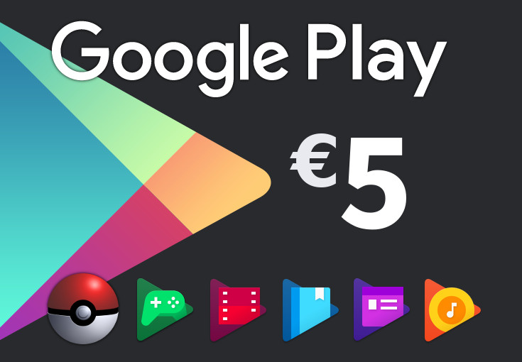 Google Play €5 NL Gift Card