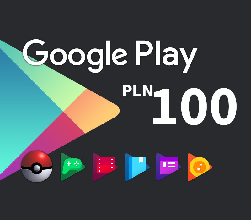 Google Play PLN 100 PL Gift Card