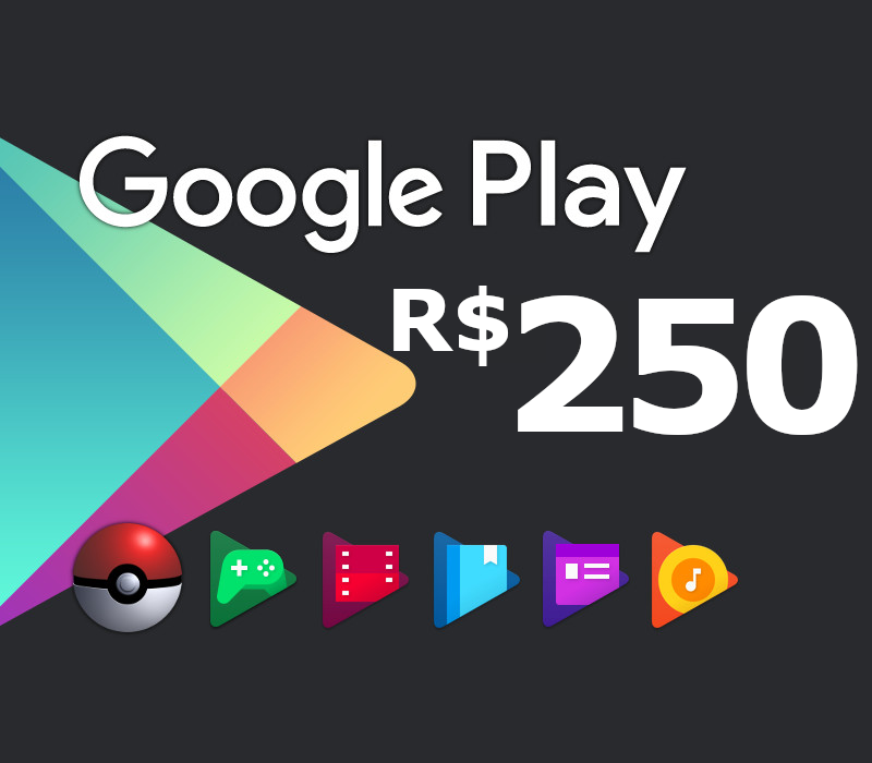 

Google Play 250 BRL BR Gift Card