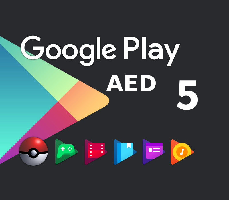 

Google Play AED 5 AE Gift Card