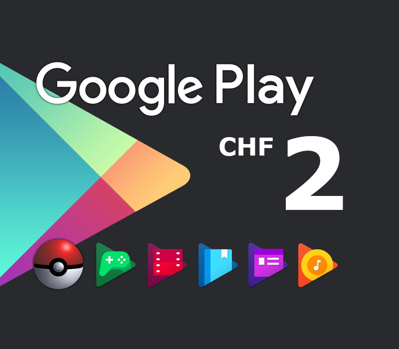 

Google Play CHF 2 CH Gift Card